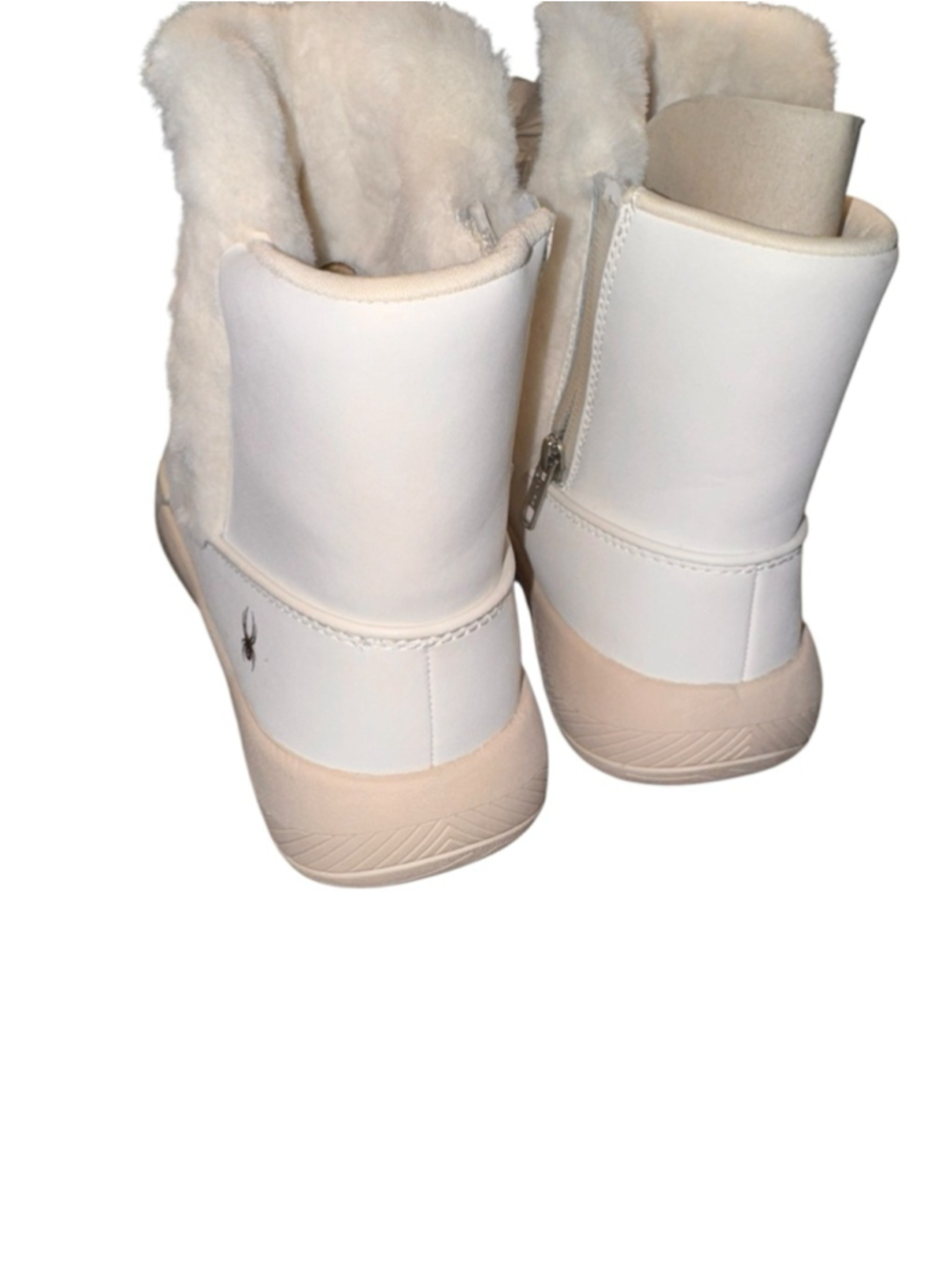 Women's Spyder Lumi Winter Boots 8.5 White Beige - Picture 5 of 8